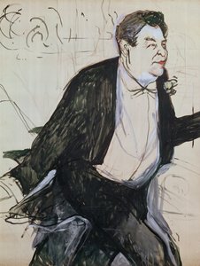 Caudieux (Study for a Poster), 1893 by Henri de Toulouse Lautrec